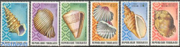 Togo 1974 Shells 6v, Mint NH, Nature - Shells & Crustaceans - Mundo Aquatico