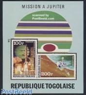 Togo 1974 Jupiter S/s, Mint NH, Transport - Space Exploration - Togo (1960-...)