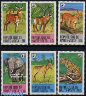 Upper Volta 1979 WWF, Animals 6v, Mint NH, Nature - Animals (others & Mixed) - Elephants - World Wildlife Fund (WWF) - Autres & Non Classés