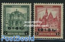 Germany, Empire 1932 Overprints 2v, Unused (hinged) - Unused Stamps