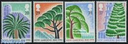 Great Britain 1990 Kew Gardens 4v, Mint NH, Nature - Gardens - Trees & Forests - Unused Stamps