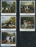 Great Britain 1991 Dogs 5v, Mint NH, Nature - Dogs - Art - Paintings - Autres & Non Classés