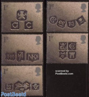Great Britain 2001 Greeting Stamps 5v, Mint NH, Various - Greetings & Wishing Stamps - Ongebruikt