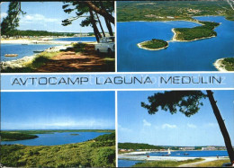 72597753 Medulin Fliegeraufnahme Strand Avtocamp Laguna Croatia - Croatie