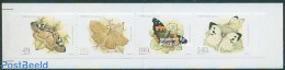 Madeira 1997 Butterflies 4v In Booklet, Mint NH, Nature - Butterflies - Stamp Booklets - Unclassified