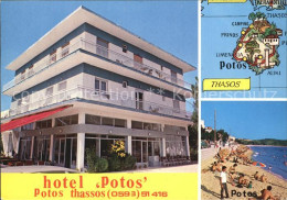 72597742 Thassos Hotel Potos Strand Insel Thassos - Greece