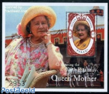Palau 2000 Queen Mother S/s, Mint NH, History - Kings & Queens (Royalty) - Royalties, Royals