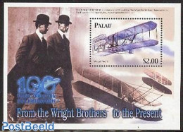 Palau 2003 100 Years Aviation S/s, Mint NH, Transport - Aircraft & Aviation - Avions