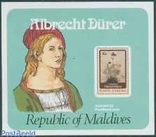 Maldives 1978 Durer S/s, Mint NH, Art - Dürer, Albrecht - Paintings - Maldives (1965-...)