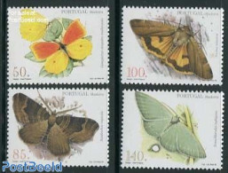 Madeira 1998 Butterflies 4v, Mint NH, Nature - Butterflies - Madère