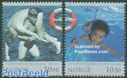 Norway 2006 Rescue Service 2v, Mint NH, Sport - Swimming - Unused Stamps