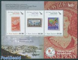 New Zealand 2005 Auckland Stamp Show S/s, Mint NH, Philately - Stamps On Stamps - Nuovi