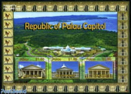 Palau 2010 Capitol Of Palau S/s, Mint NH, Art - Architecture - Other & Unclassified
