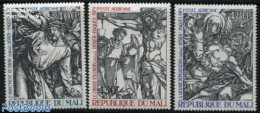 Mali 1979 Easter, Durer Paintings 3v, Mint NH, Religion - Religion - Art - Dürer, Albrecht - Paintings - Mali (1959-...)