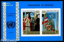Burundi 1970 25 Years UNO S/s Imperforated, Mint NH, History - Altri & Non Classificati