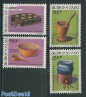 Burkina Faso 1992 Pottery 4v, Mint NH - Other & Unclassified