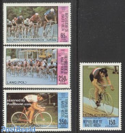 Upper Volta 1980 Moscow Olympic Winners 4v, Mint NH, Sport - Cycling - Olympic Games - Cycling