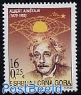Serbia/Montenegro 2004 Albert Einstein 1v, Mint NH, History - Science - Nobel Prize Winners - Physicians - Prix Nobel