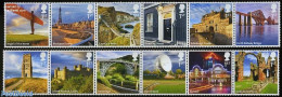 Great Britain 2011 Country Views A-L 12v, Mint NH, Science - Telecommunication - Art - Bridges And Tunnels - Castles &.. - Ungebraucht
