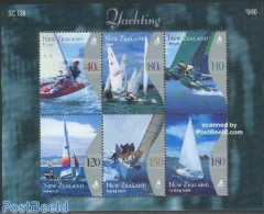 New Zealand 1999 Yachting S/s, Mint NH, Sport - Transport - Sailing - Ships And Boats - Ongebruikt