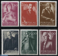 Portugal 1974 Musicians 6v, Mint NH, Performance Art - Music - Ungebraucht