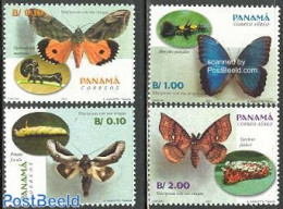 Panama 2001 Butterflies 4v, Mint NH, Nature - Butterflies - Panamá