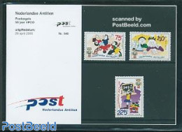 Netherlands Antilles 2000 Culture Pres. Pack 146, Mint NH, Science - Various - Chemistry & Chemists - Education - Toys.. - Chemistry