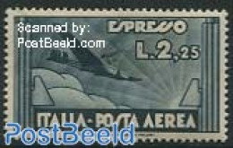 Italy 1933 Air Express Mail 1v, Mint NH, Transport - Aircraft & Aviation - Autres & Non Classés