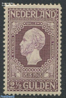 Netherlands 1913 2.5G, Willem II, Stamp Out Of Set, Unused (hinged), History - Kings & Queens (Royalty) - Neufs