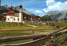72597582 Seefeld Tirol Mit Wetterstein Und Karwendelgebirge Seefeld In Tirol - Sonstige & Ohne Zuordnung
