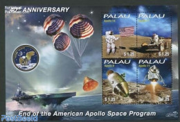 Palau 2012 Space Exploration 4v M/s, Mint NH, Transport - Space Exploration - Other & Unclassified