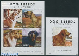 Palau 2012 Dog Breeds 2 S/s, Mint NH, Nature - Dogs - Autres & Non Classés