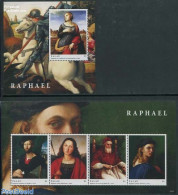 Palau 2012 Raphael Paintings 2 S/s, Mint NH, Art - Paintings - Raphael - Autres & Non Classés