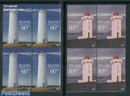 Iceland 2002 Lighthouses 8v (2x[+]), Mint NH, Various - Lighthouses & Safety At Sea - Ungebraucht