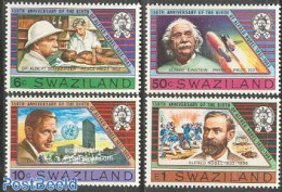 Eswatini/Swaziland 1983 Alfred Nobel 4v, Mint NH, History - Science - Nobel Prize Winners - United Nations - Chemistry.. - Nobelpreisträger