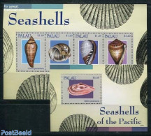 Palau 2013 Shells 2 S/s, Mint NH, Nature - Shells & Crustaceans - Meereswelt