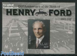 Palau 2013 Henry Ford S/s, Mint NH, Transport - Automobiles - Cars