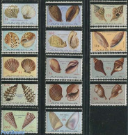 Angola 1981 Shell, Overprints 14v, Mint NH, Nature - Shells & Crustaceans - Vie Marine
