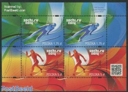 Poland 2014 Olympic Winter Games Sochi S/s, Mint NH, Sport - Olympic Winter Games - Skiing - Unused Stamps