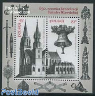 Poland 2014 Wawel Cathedral S/s, Mint NH, Religion - Churches, Temples, Mosques, Synagogues - Ongebruikt