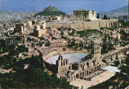 72597506 Athenes Athen Fliegeraufnahme Akropolis Amphitheater  - Grèce