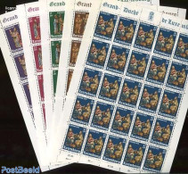 Luxemburg 1973 Caritas 5 M/ss, Mint NH, Religion - Christmas - Unused Stamps