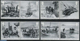 Great Britain 2016 Shackleton & The Endurance Expedition 8v (4x[:]), Mint NH, Science - Transport - The Arctic & Antar.. - Nuevos