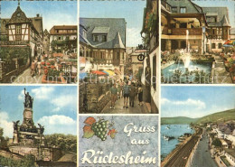72597457 Ruedesheim Rhein Rhienpartie Und Altstadt Ruedesheim Am Rhein - Rüdesheim A. Rh.