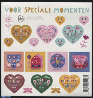 Netherlands 2017 Stamps For Special Moments 10v M/s, Mint NH, Various - Greetings & Wishing Stamps - Ongebruikt