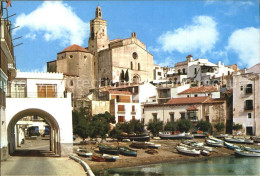 72597429 Cadaques Hafenpartie Mit Kirche Cadaques - Other & Unclassified