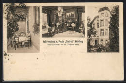 AK Heidelberg, Café Und Pension Schubert In Der Rohrbacherstr. 180  - Heidelberg