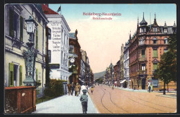 AK Heidelberg-Neuenheim, Blick In Die Brückenstrasse  - Heidelberg