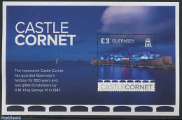 Guernsey 2017 Castle Cornet S/s, Mint NH, Art - Castles & Fortifications - Kastelen