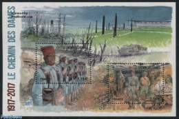 France 2017 Chemin Des Dames S/s, Mint NH, History - World War I - Unused Stamps